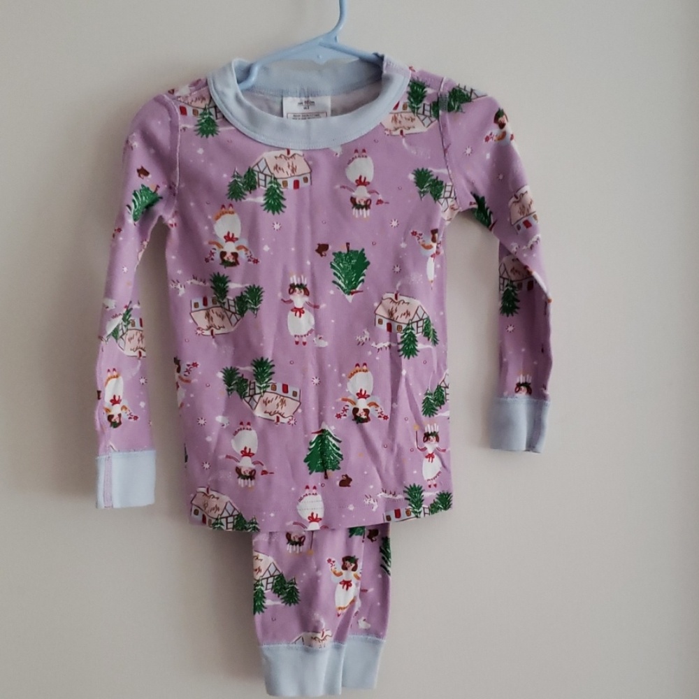 Hanna Andersson 3T/90cm pj set lavender st lucia